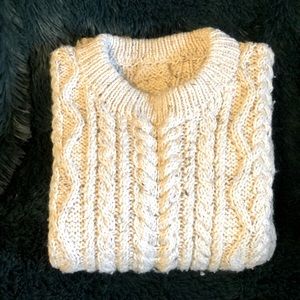 Irish Aran Sweater/ Jumper
